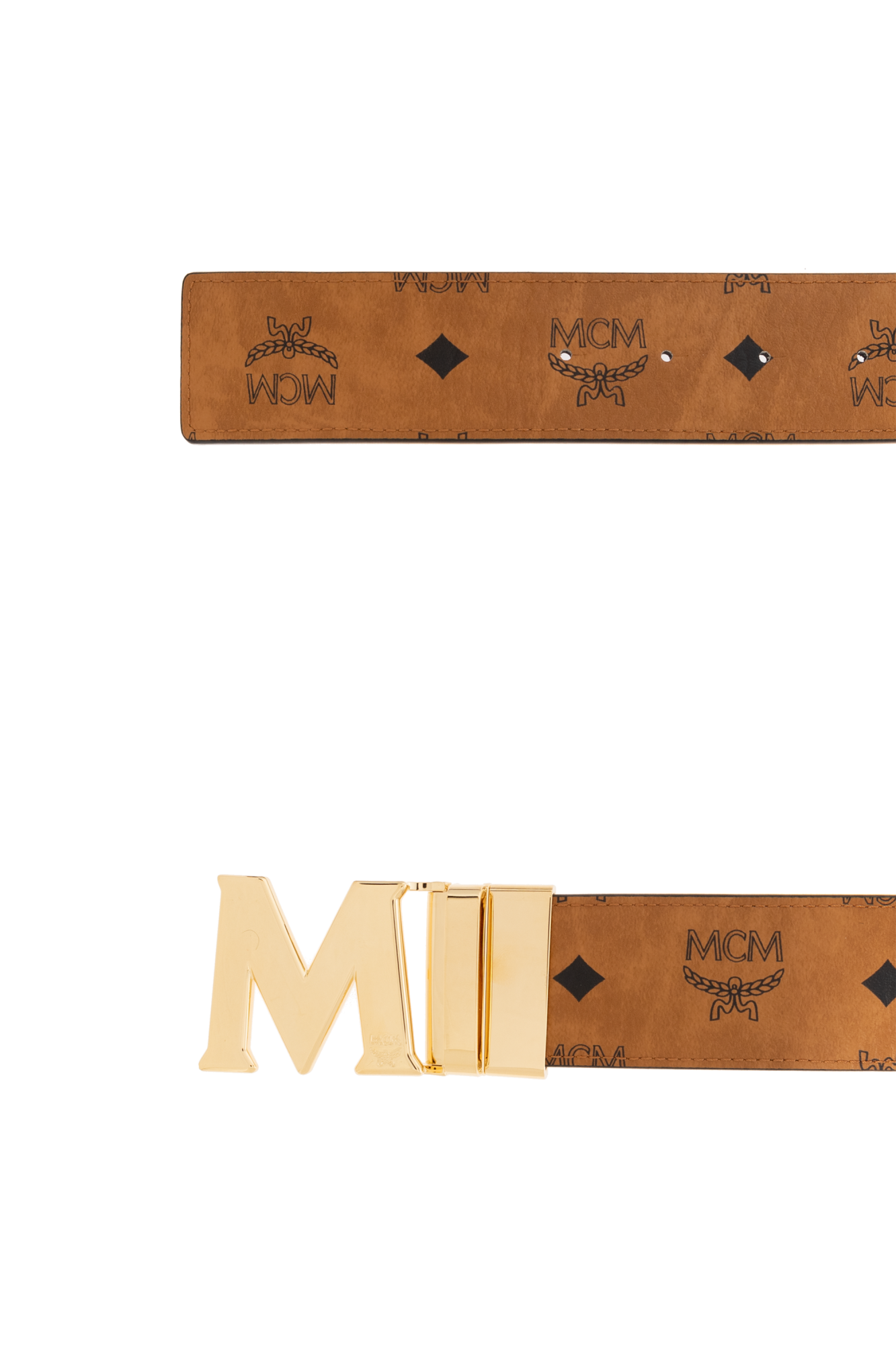 MCM Belt with logo | Men's Accessories | Vitkac